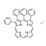 CAS#: 31004-82-7， 2,3,5,7-Tetraphenyl-21H,23H-Porphine Manganese(2+) Salt (1:1)