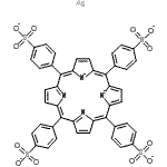 CAS#: 31006-50-5， silver tetraphenylporphine sulfonate