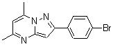 CAS#: 310422-24-3， 2-(4-Bromophenyl)-5,7-Dimethylpyrazolo[1,5-a]Pyrimidine