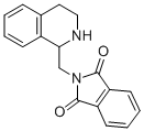 structure of CAS# 310451-86-6, 2-(1,2,3,4-Tetrahydro-Isoquinolin-1-Ylmethyl)-Isoindole-1,3-Dione;2-[[(1R)-3,4-Dihydro-1H-Isoquinolin-2-Ium-1-Yl]Methyl]Isoindoline-1,3-Dione;2-[[(1R)-3,4-Dihydro-1H-Isoquinolin-2-Ium-1-Yl]Methyl]Isoindoline-1,3-Quinone;Zinc00089166