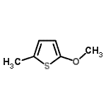 CAS#: 31053-55-1， 2-Methoxy-5-Methylthiophene