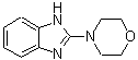 structure of CAS# 31075-58-8, 2-(4-Morpholinyl)-1H-Benzimidazole;1H-benzimidazole, 2-(4-morpholinyl);2-(4-morpholinyl)-1H-benzimidazole;2-(morpholin-4-yl)-1H-benzimidazole