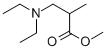 CAS 登录号：31084-16-9， 3-(二乙基氨基)-2-甲基丙酸甲酯