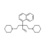 CAS#: 31085-55-9， 2-(1-Naphthyl)-4-(1-Piperidinyl)-2-[2-(1-Piperidinyl)Ethyl]Butanal