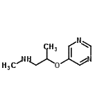 CAS#: 310881-02-8， N-Methyl-2-(5-Pyrimidinyloxy)-1-Propanamine