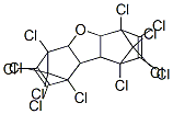 CAS#: 31107-44-5， 1,2,3,4,6,7,8,9,10,10,11,11-Dodecachloro-1,4,4a,5a,6,9,9a,9b-Octahydro-1,4:6,9-Dimethanodibenzofuran