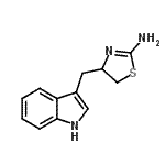 CAS#: 31107-49-0, 4-(1H-Indol-3-Ylmethyl)-4,5-Dihydro-1,3-Thiazol-2-Amine
