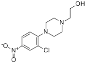 结构式 CAS# 312269-35-5, 2-[4-(2-氯-4-硝基苯基)哌嗪-1-基]乙醇