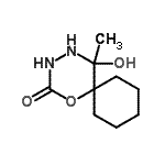 CAS#: 312275-39-1， 5-Hydroxy-5-Methyl-1-Oxa-3,4-Diazaspiro[5.5]Undecan-2-One