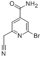 CAS#: 312325-81-8， 2-Bromo-6-(Cyanomethyl)-4-Pyridinecarboxamide