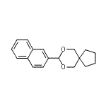 CAS#: 31253-12-0， 8-(2-Naphthyl)-7,9-Dioxaspiro[4.5]Decane