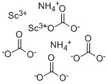 structure of CAS# 312623-99-7, Ammonium Carbonate/Scandium Carbonate;Ammonium  Carbonate/Scandium  Carbonate  Monohydrate  Double  Salt;AMMONIUM CARBONATE/SCANDIUM CARBONATE DO;AMMONIUM CARBONATE/SCANDIUM CARBONATE