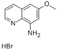 结构式 CAS# 312693-53-1, 8-氨基-6-甲氧基喹啉氢溴酸盐