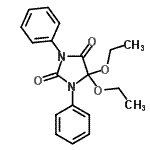 CAS#: 31274-54-1， 5,5-Diethoxy-1,3-Diphenyl-2,4-Imidazolidinedione