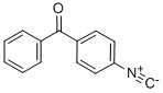 结构式 CAS# 3128-83-4, 4-异氰基二苯甲酮