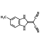 CAS#: 313221-26-0， (5-Methyl-1,3-Dihydro-2H-Benzimidazol-2-Ylidene)Malononitrile