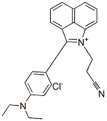 CAS#: 31354-66-2， 1-(2-Cyanoethyl)-2-[4-(Diethylamino)Phenyl]Benz[cd]Indolium Chloride