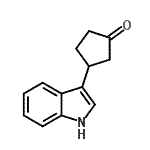 CAS#: 313663-95-5， 3-(1H-Indol-3-Yl)Cyclopentanone