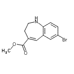 CAS#: 313724-44-6， Methyl 7-Bromo-2,3-Dihydro-1H-1-Benzazepine-4-Carboxylate