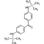 CAS 登录号：31396-45-9， 二{4-[(三甲基硅烷基)氨基]苯基}甲酮