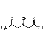 CAS 登录号：314242-76-7， [(2-氨基-2-氧代乙基)(甲基)氨基]硫代乙S-酸
