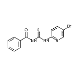 CAS#: 31430-37-2， N-[(5-Bromo-2-Pyridinyl)Carbamothioyl]Benzamide