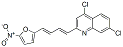CAS 登录号：31432-69-6， 4,7-二氯-2-[(1E,3E)-4-(5-硝基呋喃-2-基)丁-1,3-二烯基]喹啉
