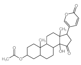 CAS#: 31444-12-9， [14-Hydroxy-10,13-Dimethyl-15-Oxo-17-(6-Oxopyran-3-Yl)-2,3,4,5,6,7,8,9,11,12,16,17-Dodecahydro-1H-Cyclopenta[a]Phenanthren-3-Yl] Acetate