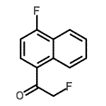 CAS#: 315-99-1， 2-Fluoro-1-(4-Fluoro-1-Naphthyl)Ethanone