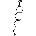 CAS#: 316353-93-2， (3R)-1-Methyl-3-Pyrrolidinyl Valerate