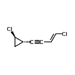 CAS#: 316377-63-6， (1R,2S)-1-Chloro-2-[(3E)-4-Chloro-3-Buten-1-Yn-1-Yl]Cyclopropane