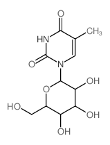 CAS#: 3180-78-7， 5-Methyl-1-[3,4,5-Trihydroxy-6-(Hydroxymethyl)Oxan-2-Yl]Pyrimidine-2,4-Dione