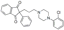 CAS#: 31804-91-8， 2-[3-[4-(2-Chlorophenyl)Piperazin-1-Yl]Propyl]-2-Phenylindene-1,3-Dione