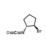 CAS#: 31849-59-9， (1R,2R)-1-Bromo-2-Isocyanatocyclopentane