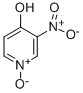 结构式 CAS# 31872-57-8, 4-羟基-3-硝基吡啶 N-氧化物