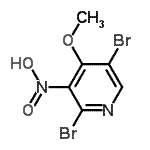 CAS#: 31872-71-6， 2,5-Dibromo-4-Methoxy-3-Nitropyridine