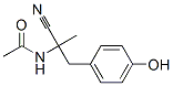 CAS#: 31915-40-9， N-[1-Cyano-2-(4-Hydroxyphenyl)-1-Methylethyl]Acetamide