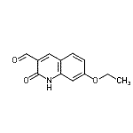 CAS#: 319490-90-9， 7-Ethoxy-2-Oxo-1,2-Dihydro-3-Quinolinecarbaldehyde