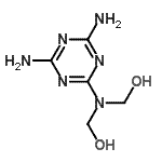 CAS#: 31962-32-0， [(4,6-Diamino-1,3,5-Triazin-2-Yl)Imino]Dimethanol