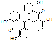 CAS#: 31991-54-5， 10-(4,5-Dihydroxy-10-Oxo-9H-Anthracen-9-Yl)-1,8-Dihydroxy-10H-Anthracen-9-One