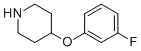 CAS#: 3202-35-5， 4-(3-Fluorophenoxy)-Piperidine