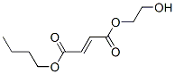 CAS 登录号：3207-09-8， 2-羟基乙基(E)-丁-2-烯二酸丁基酯