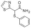 CAS#: 32081-51-9， 2-Phenylsulfanyl-2-(1,3-Thiazol-2-Yl)Acetamide
