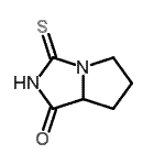 CAS#: 32085-78-2， 3-Thioxohexahydro-1H-Pyrrolo[1,2-c]Imidazol-1-One