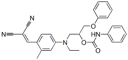 CAS#: 32089-70-6， [1-[[4-(2,2-Dicyanoethenyl)-3-Methylphenyl]-Ethylamino]-3-(Phenoxy)Propan-2-Yl] N-Phenylcarbamate
