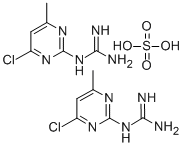 CAS#: 32090-63-4， (4-Chloro-6-methyl-2-pyrimidinyl)guanidine sulfate