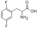 结构式 CAS# 32133-38-3, 2,5-二氟-DL-苯丙氨酸