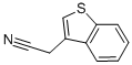 structure of CAS# 3216-48-6, Benzo[b]Thiophene-3-Acetonitrile;2-(Benzothiophen-3-Yl)Acetonitrile;2-(3-Benzothiophenyl)Acetonitrile;2-(1-Benzothiophen-3-Yl)Ethanenitrile