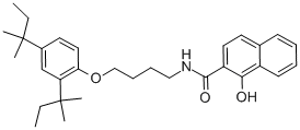 CAS#: 32180-75-9， 1-Hydroxy-N-[4-(2,4-Di-Tert-Pentylphenoxy)Butyl]-2-Naphthamide