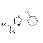 CAS#: 321848-65-1， (4R)-2-(2-Bromophenyl)-4-Isopropyl-4,5-Dihydro-1,3-Oxazole